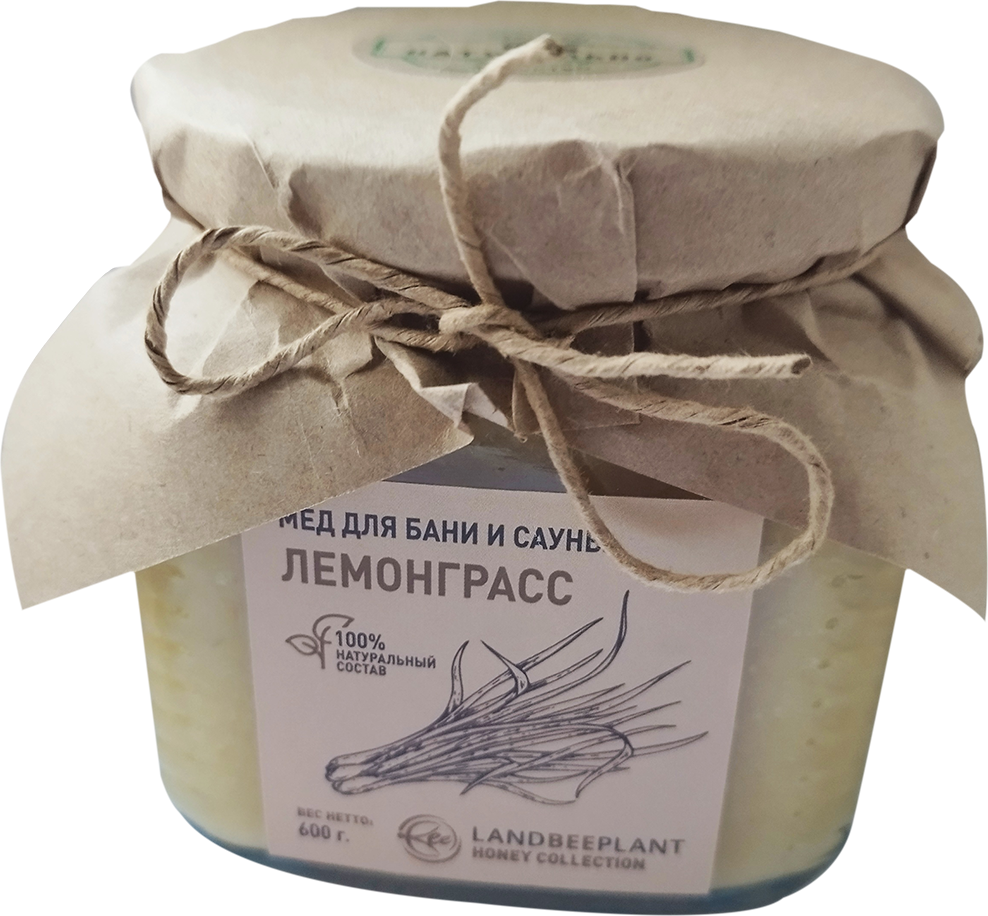 Мед для бани и сауны «Лемонграсс», 600 г